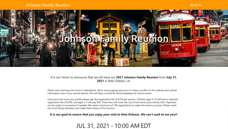 Johnson Family Reunion